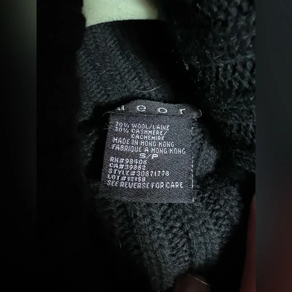 Theory Juliet Black Sweater ASO Jessica Simpson